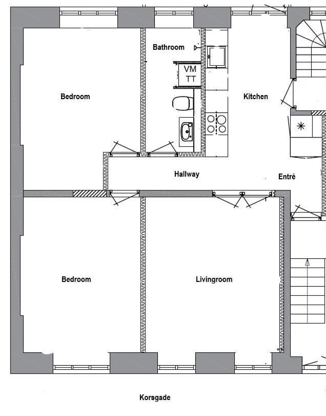 Korsgade Apartments Copenhagen Room photo